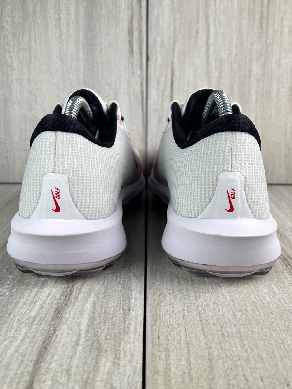 NEW Nike Air Zoom Infinity Tour 2 White Golf Sneaker Cleat Shoes Men’s Size 8 - Picture 8 of 11